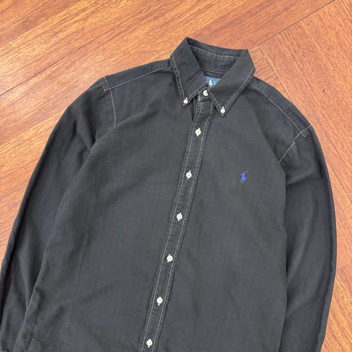 S(95) 폴로 랄프로렌 클래식핏 체크 남방셔츠  상품이미지3