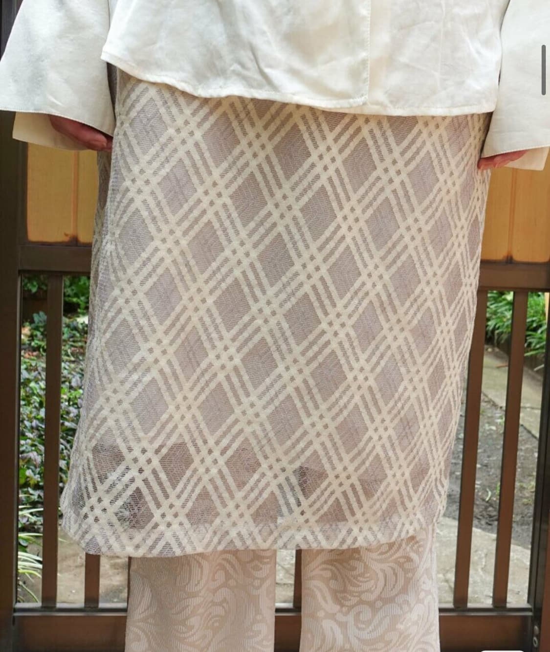 누아누 nuuanu maka skirt_cream 상품이미지3