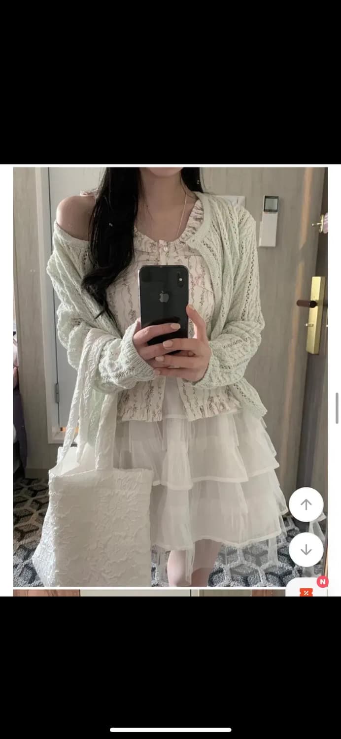 미니포에 케일러 가디건 민트 상품이미지2