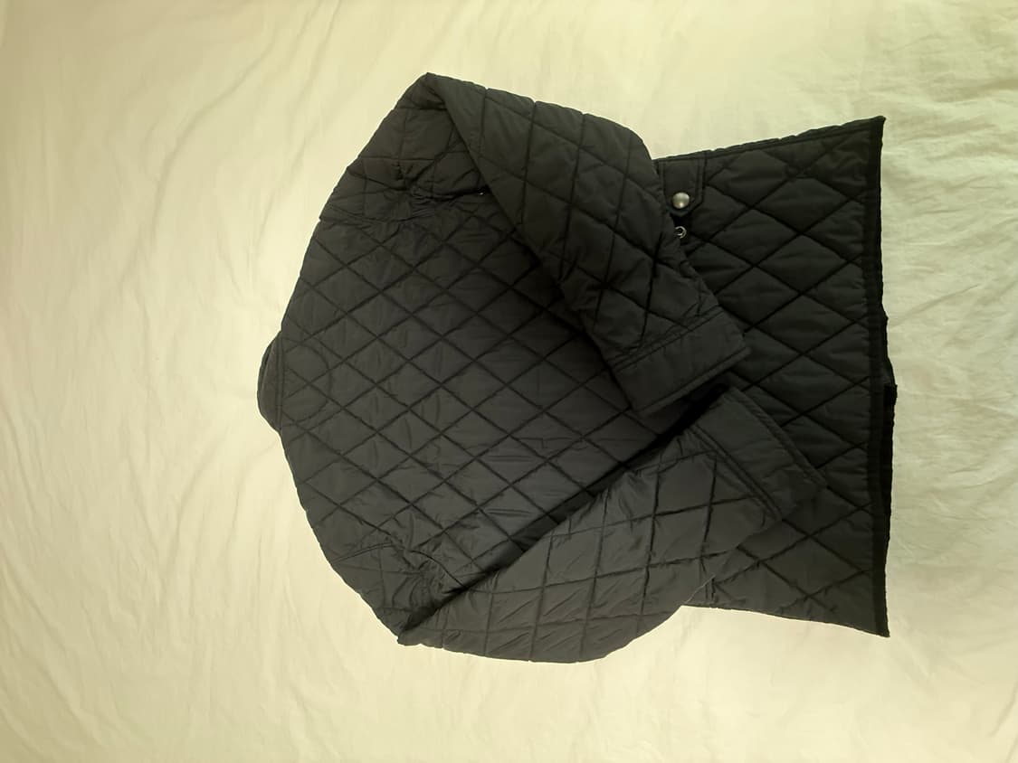 폴로 퀼팅자켓 블랙 s 상품이미지3