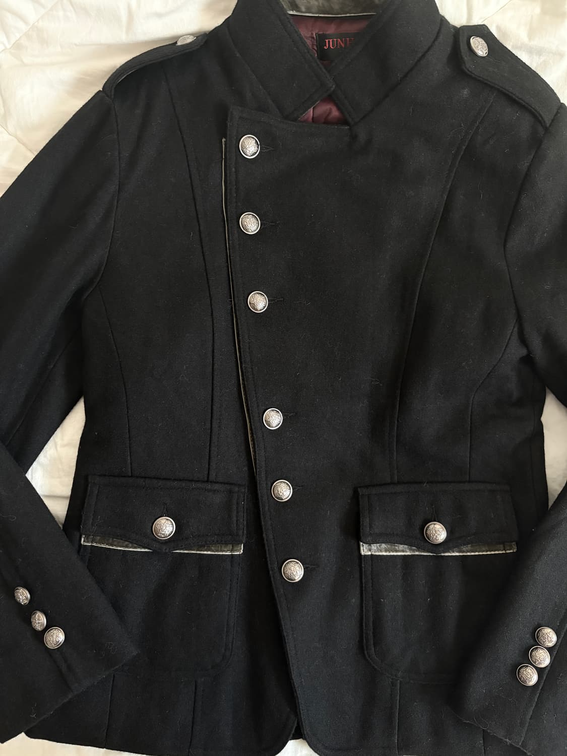 사선 버튼 블레이저 상품이미지2