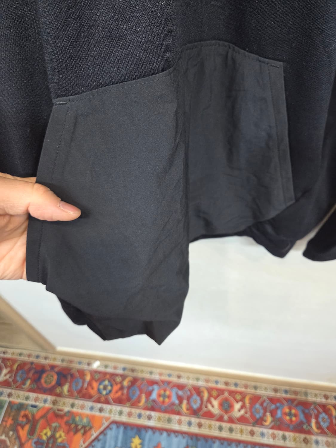 나이키 드라이핏 사이드로고 반집업 우븐후드티 L 상품이미지4