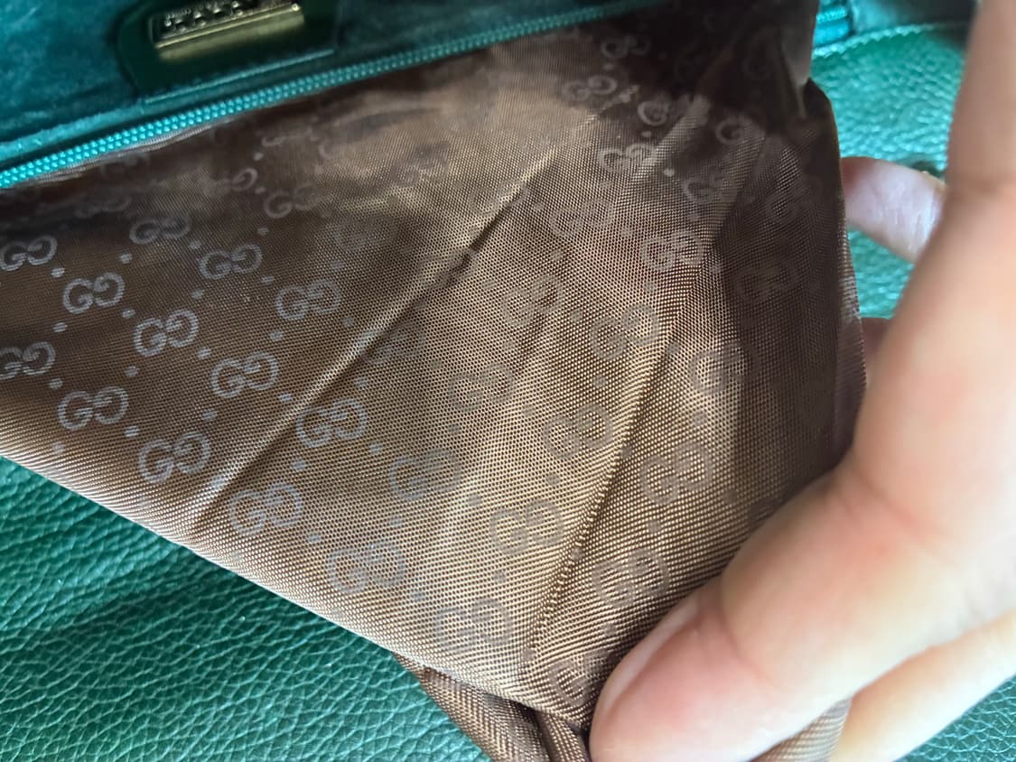 80년대 올드 구찌 클러치/크로스백 상품이미지4