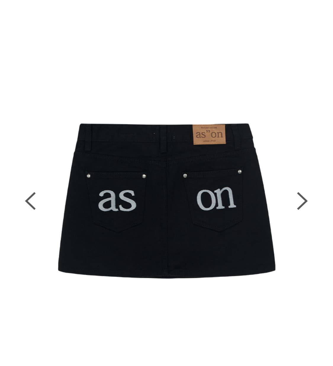 새상품, 택 O) 애즈온 치마 pog skirt 상품이미지1
