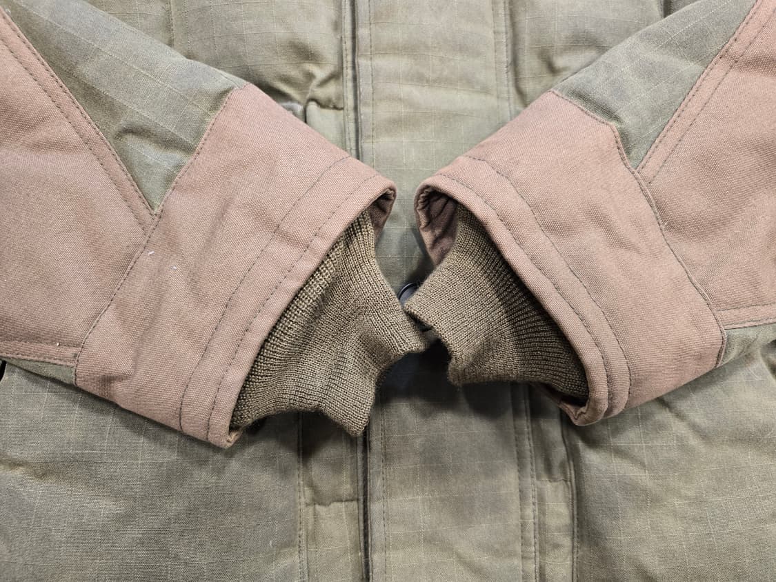 이스트로그 해리스트위드 퍼 후드 패딩 왁싱자켓 S 상품이미지6