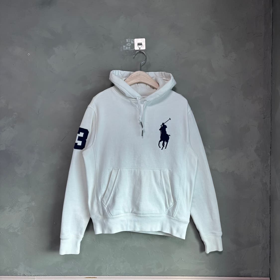 폴로 랄프로렌 빅포니 후드 화이트 상품이미지1
