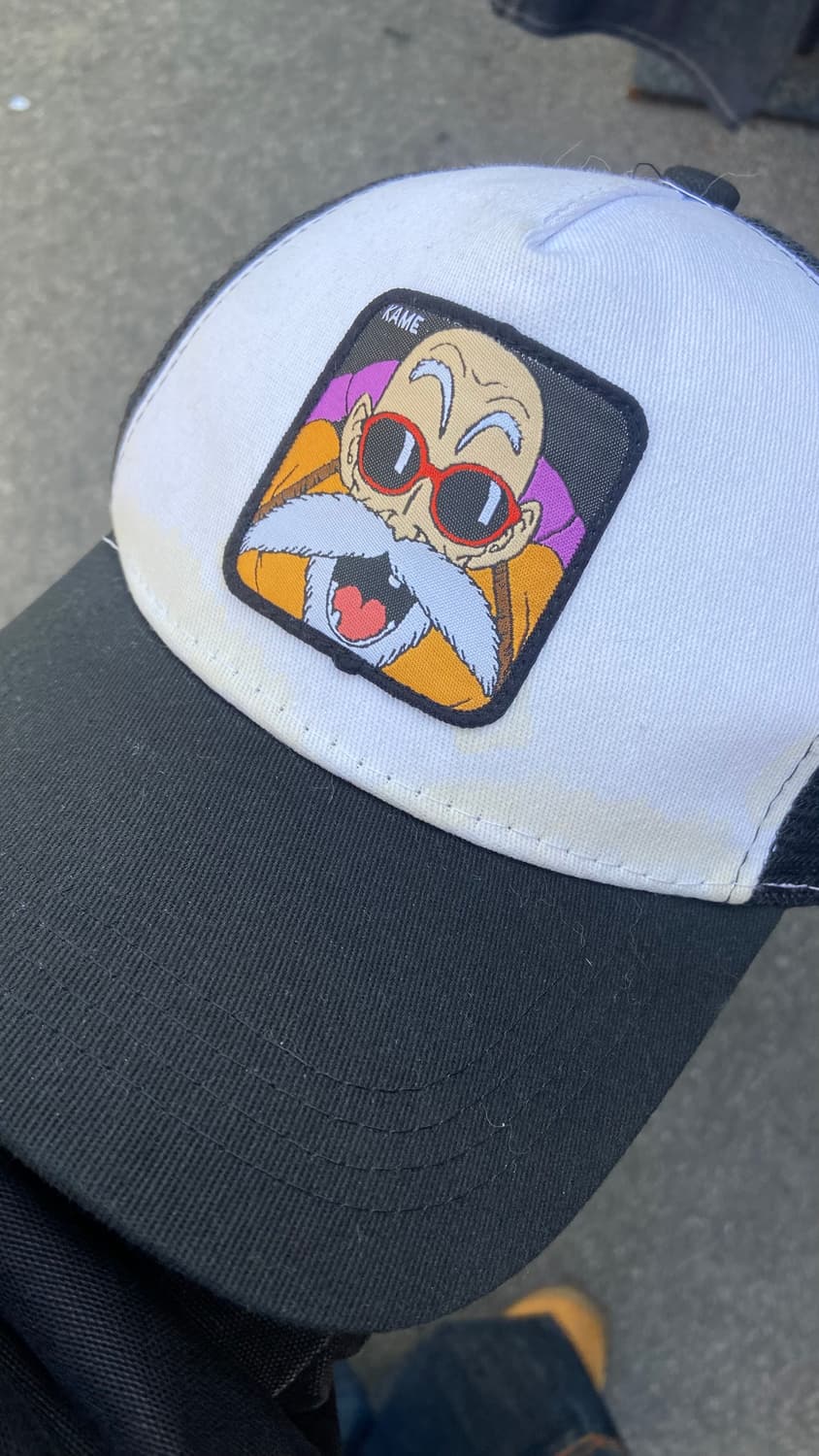 드래곤볼 무천도사 빈티지 트러커 캡 상품이미지3