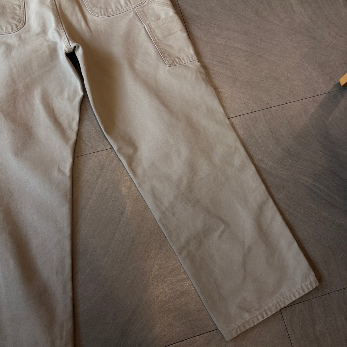 칼하트 정품 오리지널 라이트 그레이 카펜터 팬츠 상품이미지4