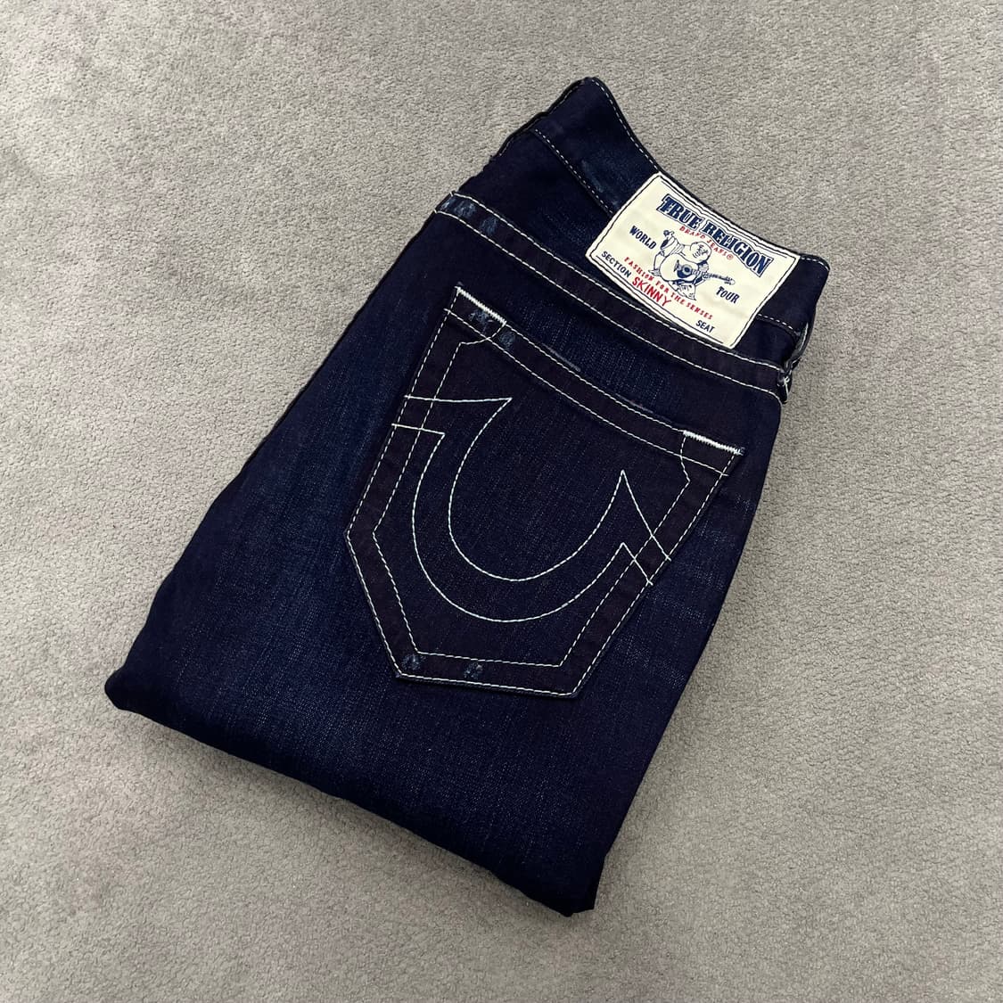 31 트루릴리전 스키니 워싱 데님 상품이미지1