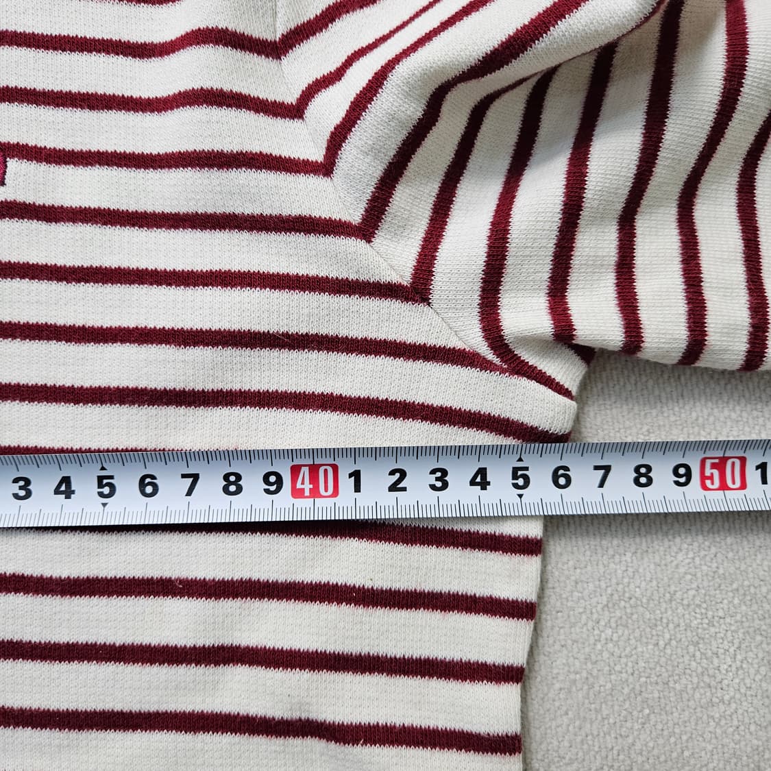 90 헤지스 스트라이프 긴팔 티셔츠 0306Y 상품이미지5