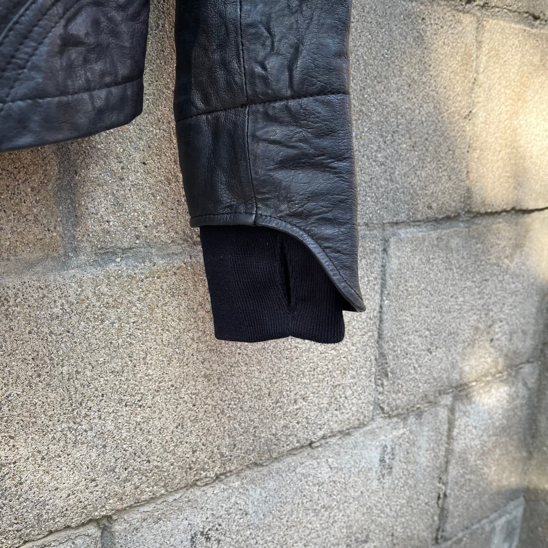 [95] Codes Combine 하이넥 양가죽 자켓 상품이미지8