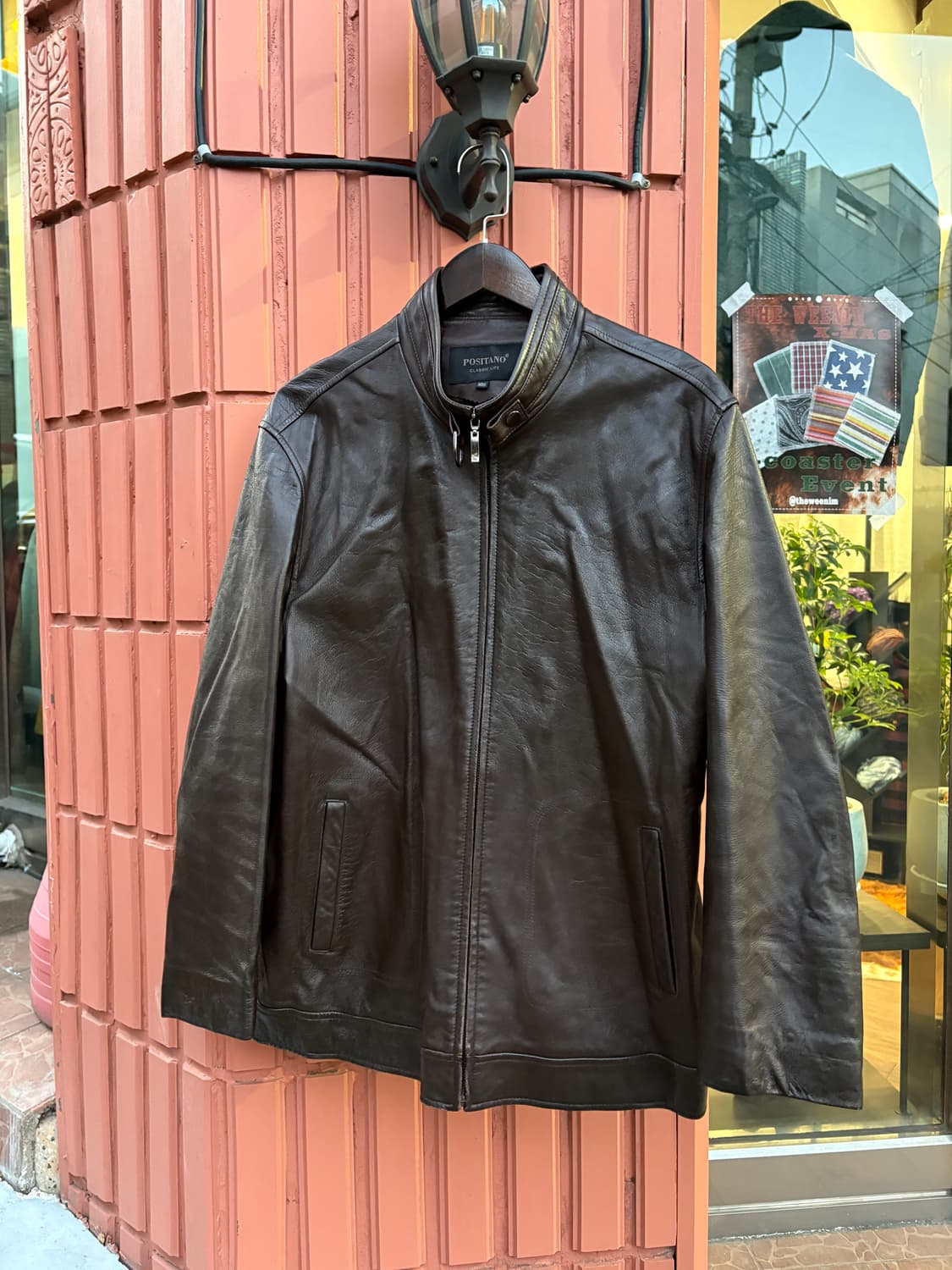 Vintage 양가죽 레더자켓 상품이미지3