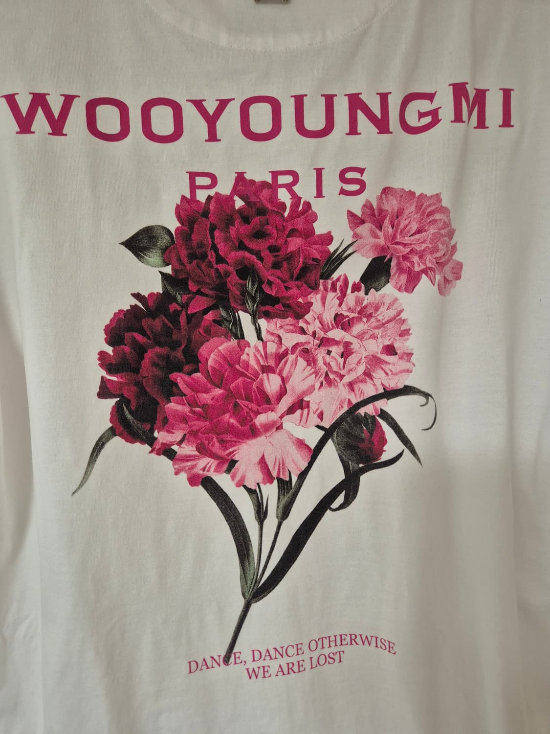 우영미 21ss 플라워 반팔 44 상품이미지2