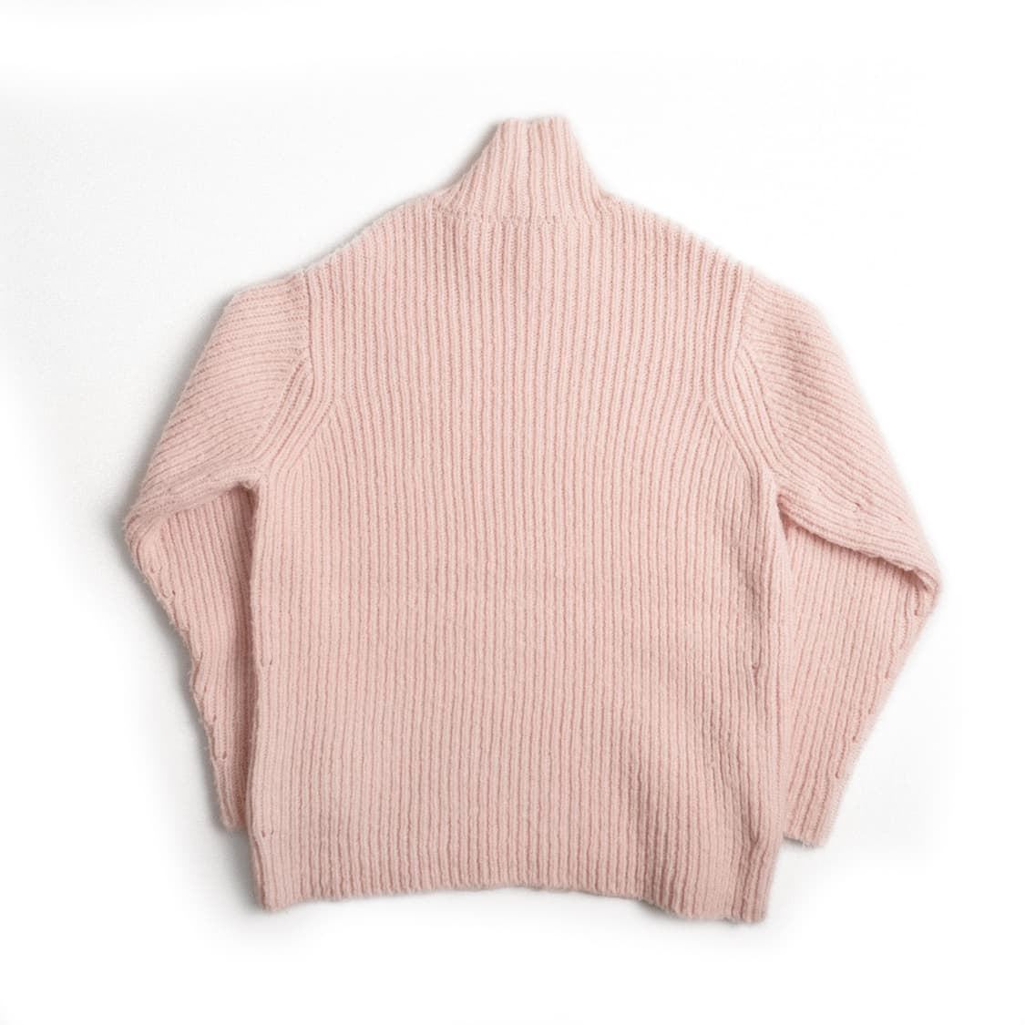 오라리 울 베이비카멜 브러쉬드 터틀넥 스웨터 4사이즈 핑크 상품이미지7