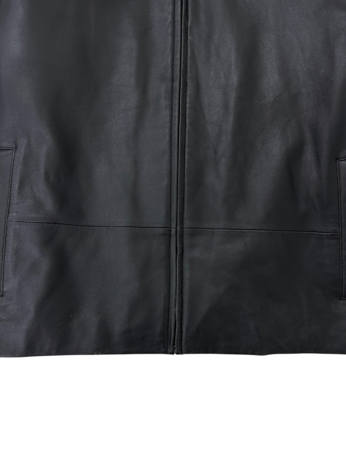 빈티지 레더 가죽자켓 블랙 (L~2XL) 상품이미지6