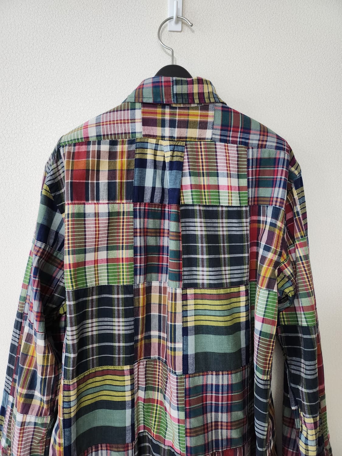 폴로랄프로렌 패치워크셔츠 (M 상품이미지3