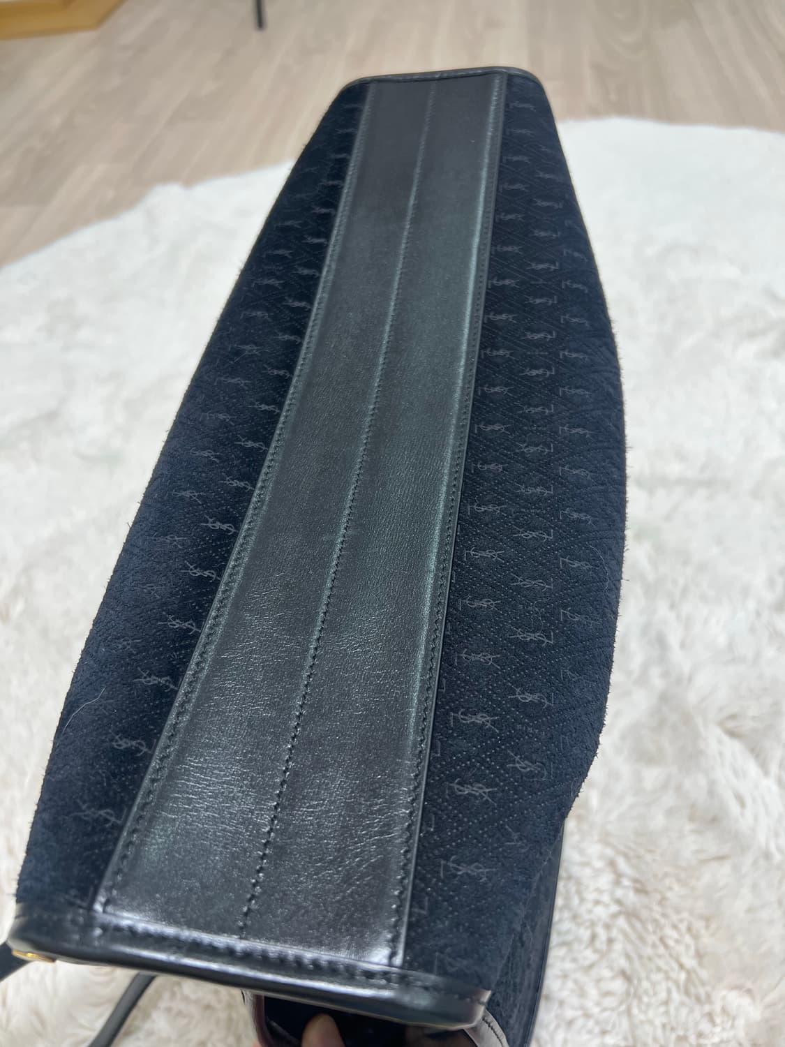 생로랑 / 스웨이드 엠보 콤비 토트백 상품이미지8