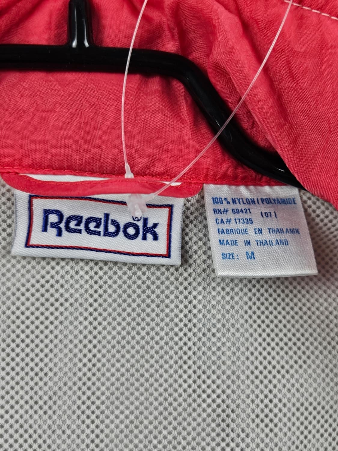 90's 리복 컬러블록 래글런 윈드브레이커 자켓 ( M ) / 11195 상품이미지7