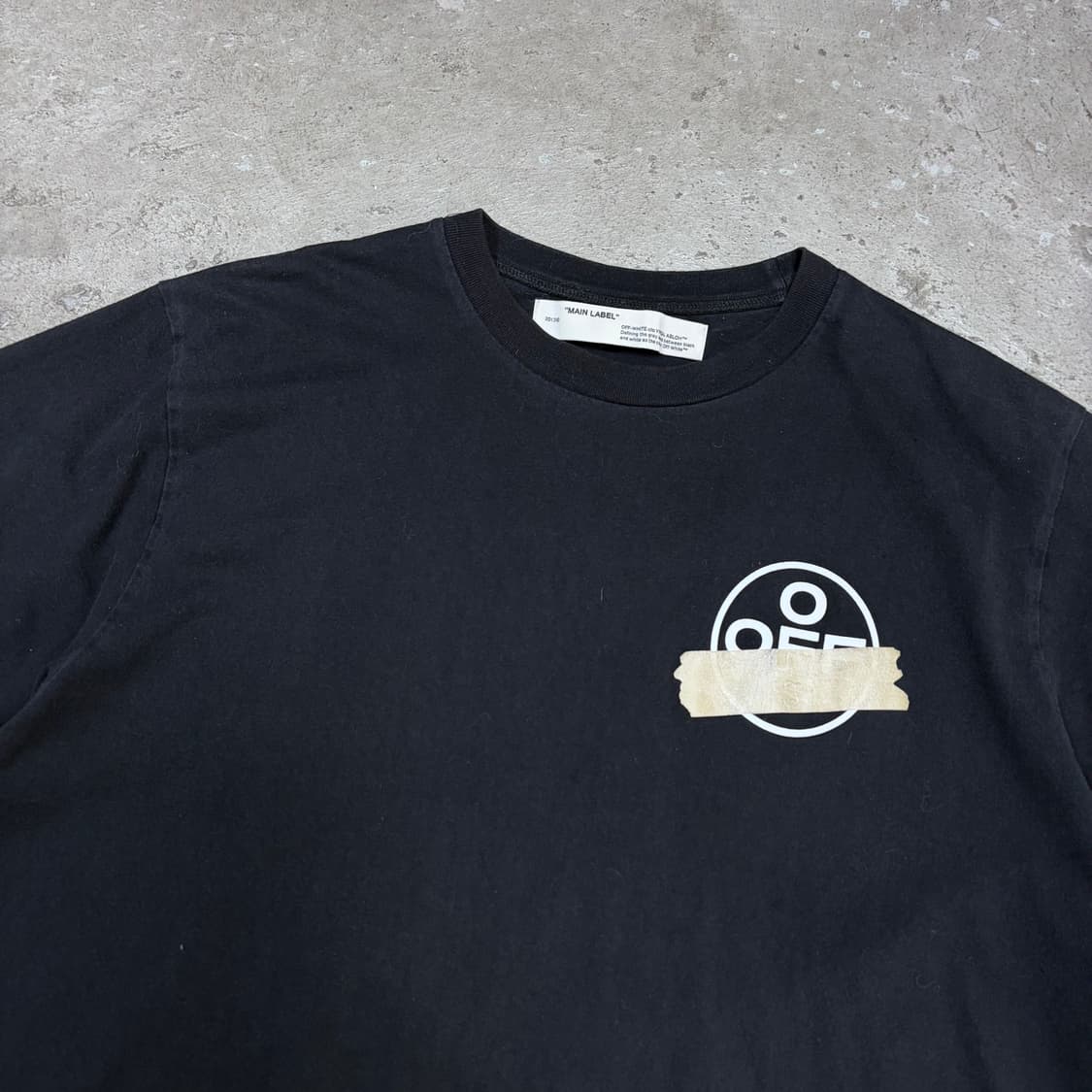 오프화이트 반팔티[2434] 상품이미지4