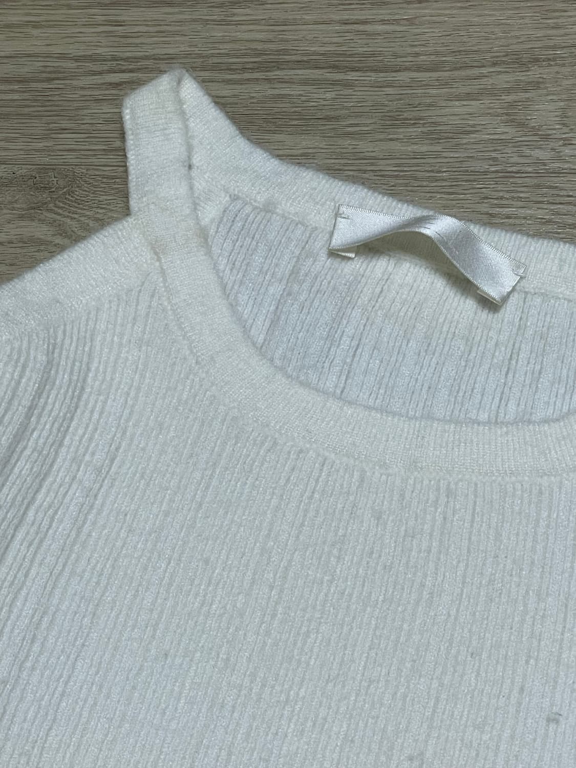 리엘 Betty open shoulder knit (ivory) 히 상품이미지8