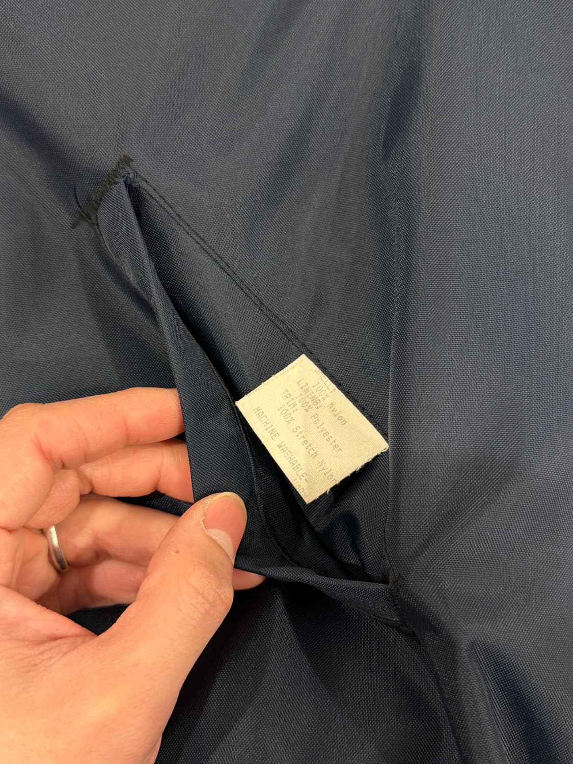 90s Gem Sportswear 베이스볼 새틴 자켓 (made USA) 상품이미지9