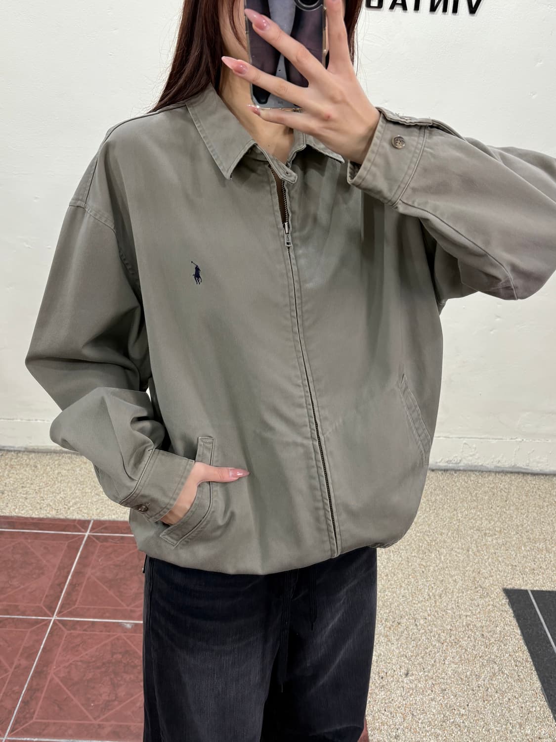 폴로 블루종자켓 L 상품이미지6