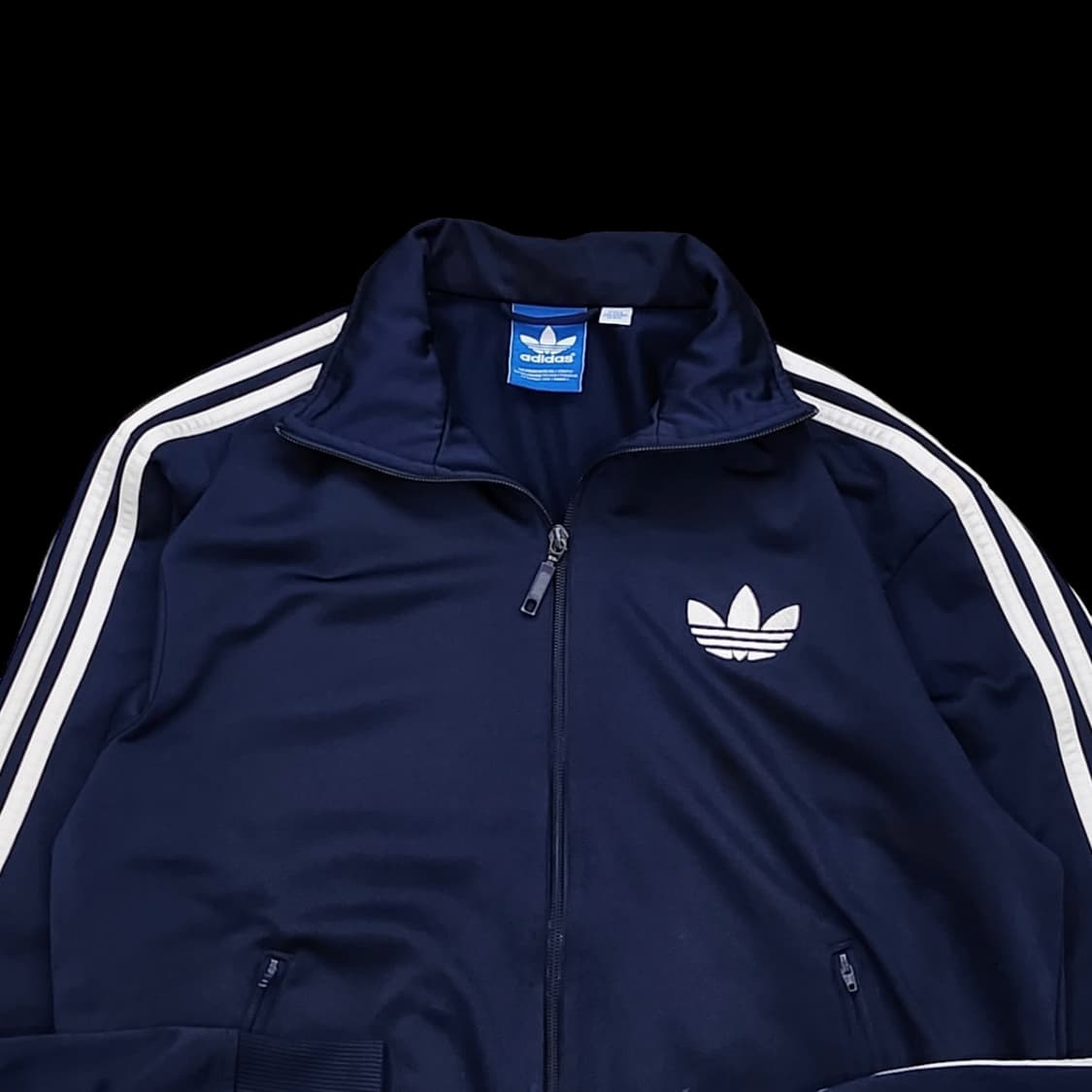 아디다스 구형 파이어버드 네이비 삼선 트랙탑 져지 상품이미지3