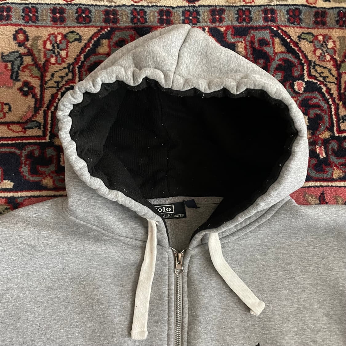 폴로 랄프로렌 기모 집업 후드 상품이미지5