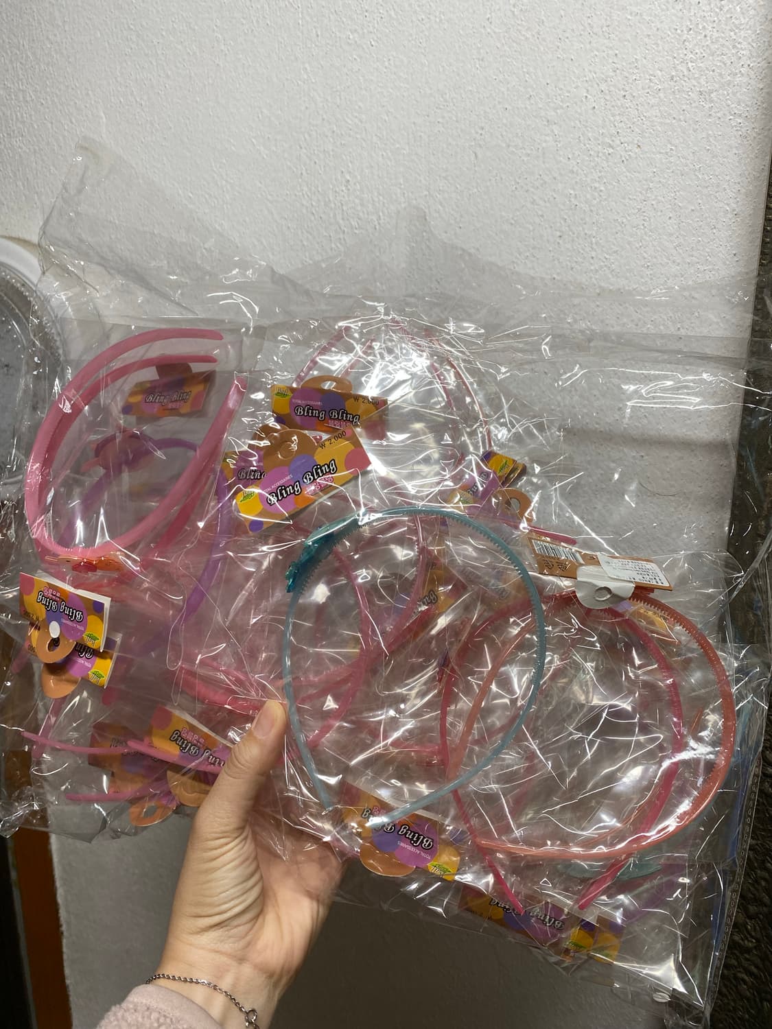 새상품 어린이 머리띠 20개 일괄 상품이미지1