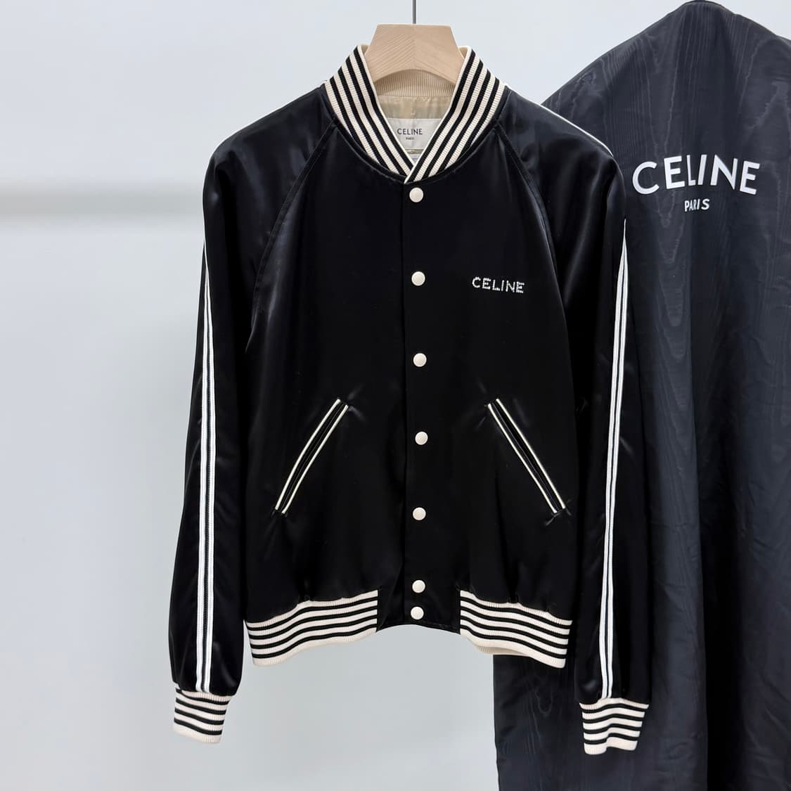 [S+급/50] 셀린느 르 팔라스 나일론 블루종 자켓 상품이미지1