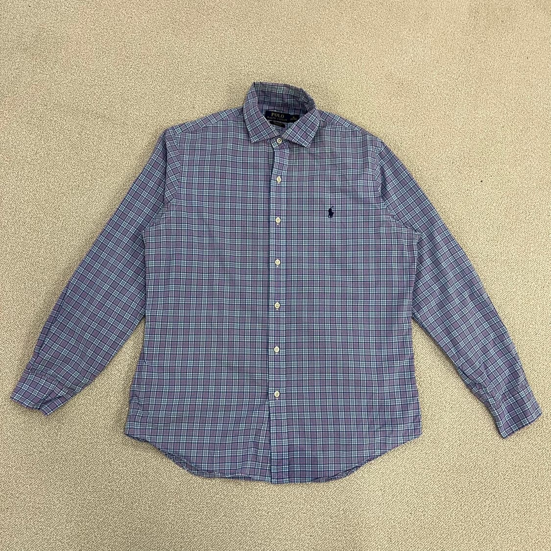 M 폴로랄프로렌 코튼 체크 셔츠 남방 0126M 상품이미지1
