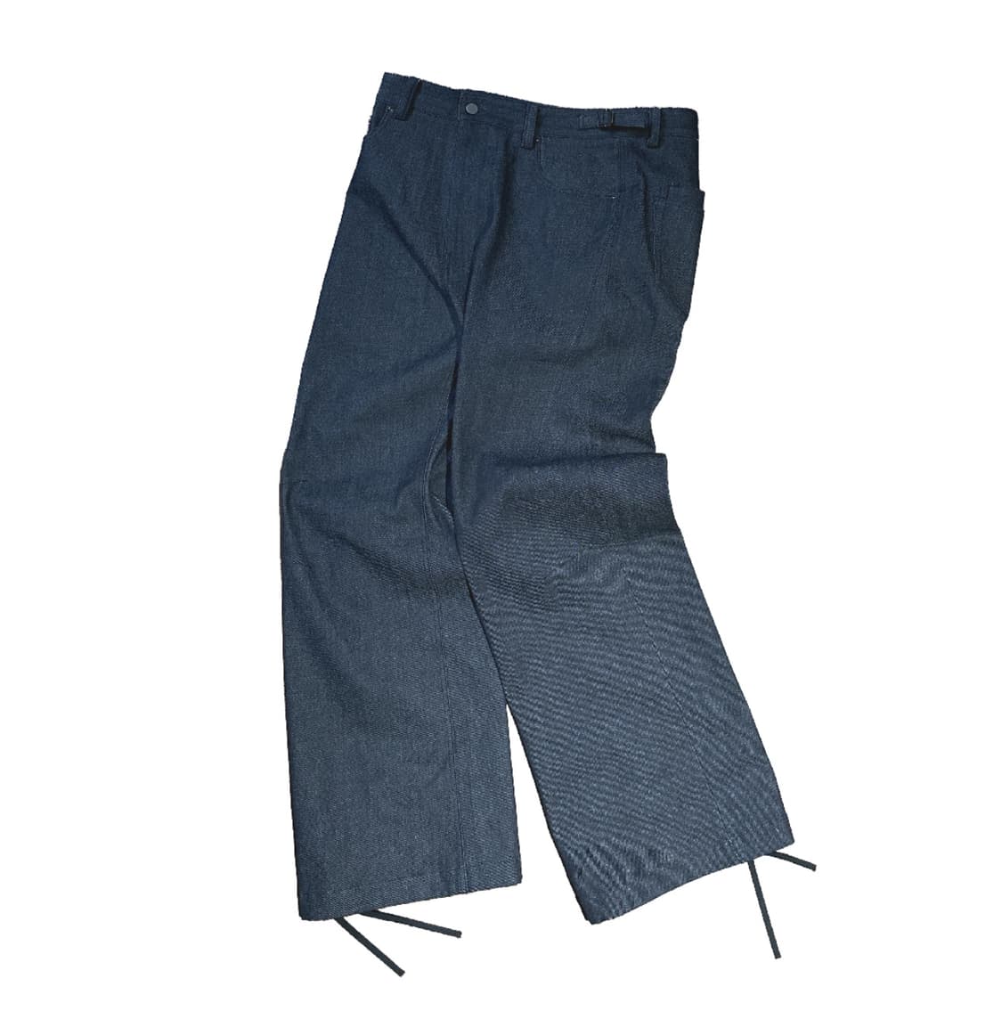 논노드 젠 로우 셀비지 데님 팬츠 인디고 상품이미지1