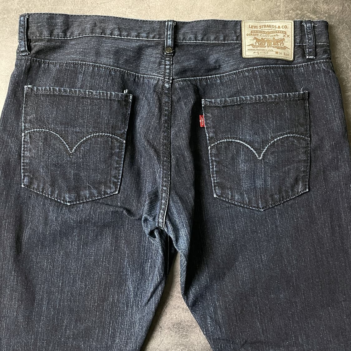 LEVI'S 리바이스 빈티지 인디고 코튼 데님 팬츠 A00640 상품이미지6