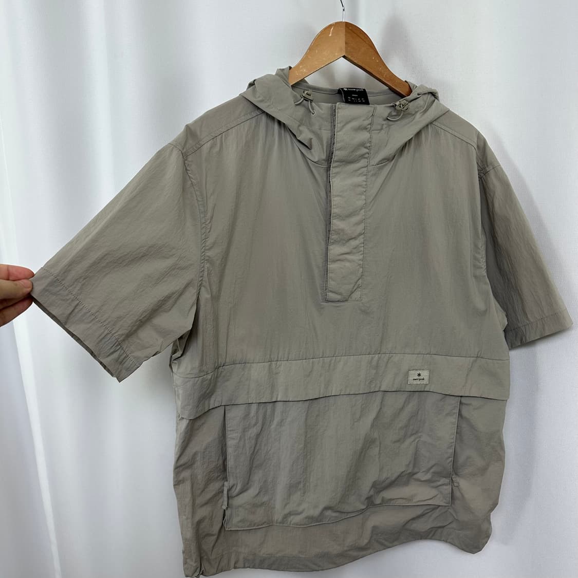 스노우피크 남자 후드 반팔티 나일론 105 상품이미지3