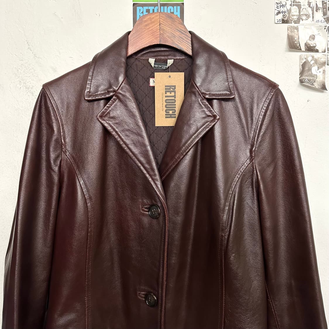 막스마라 카우레더 롱코트 상품이미지2