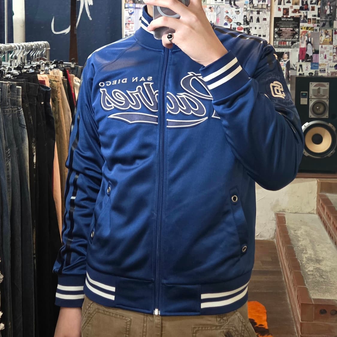 MLB 샌디에고 블루 져지 트랙탑 상품이미지2