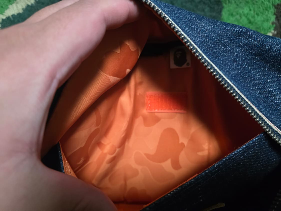 [OS] 베이프 X 포터 인디고 데님 탱커백 상품이미지8