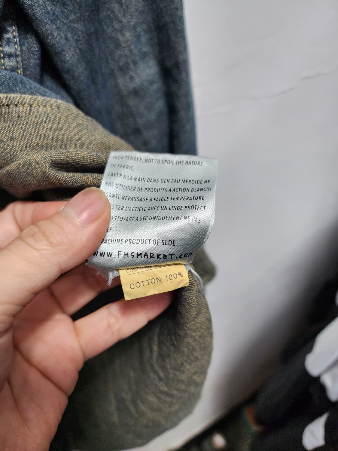 파머스마켓 데님 웨스턴셔츠 상품이미지5