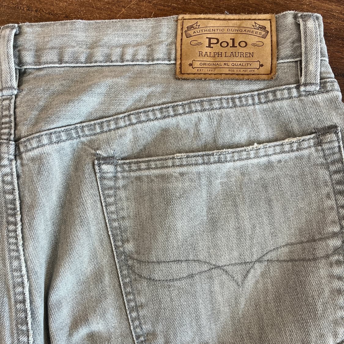 Polo 애쉬그레이 데님팬츠 상품이미지3
