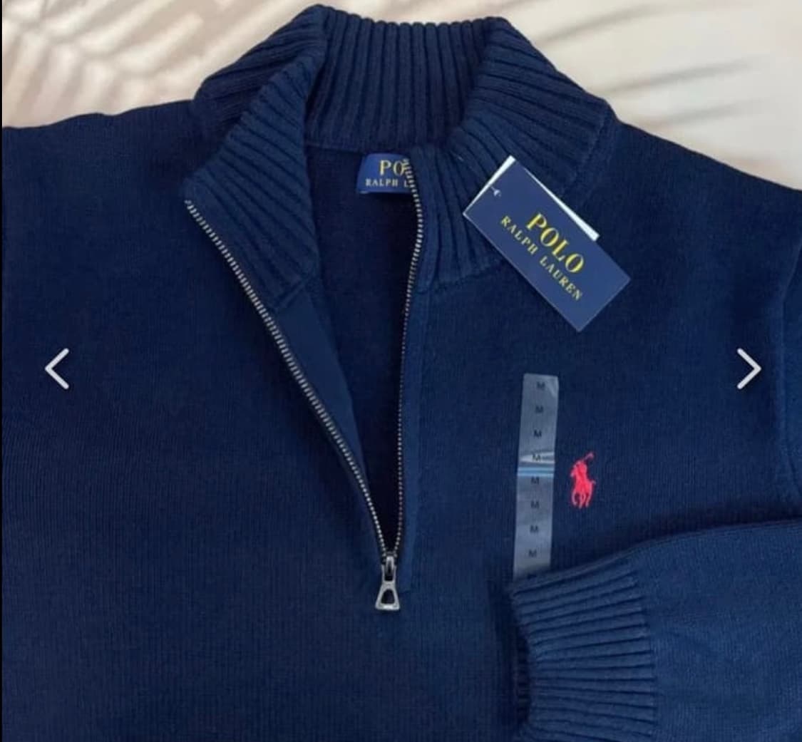 🔥[무료배송/새상품]🔥폴로 랄프로렌 클래식 반집업 쿼터 니트 상품이미지5