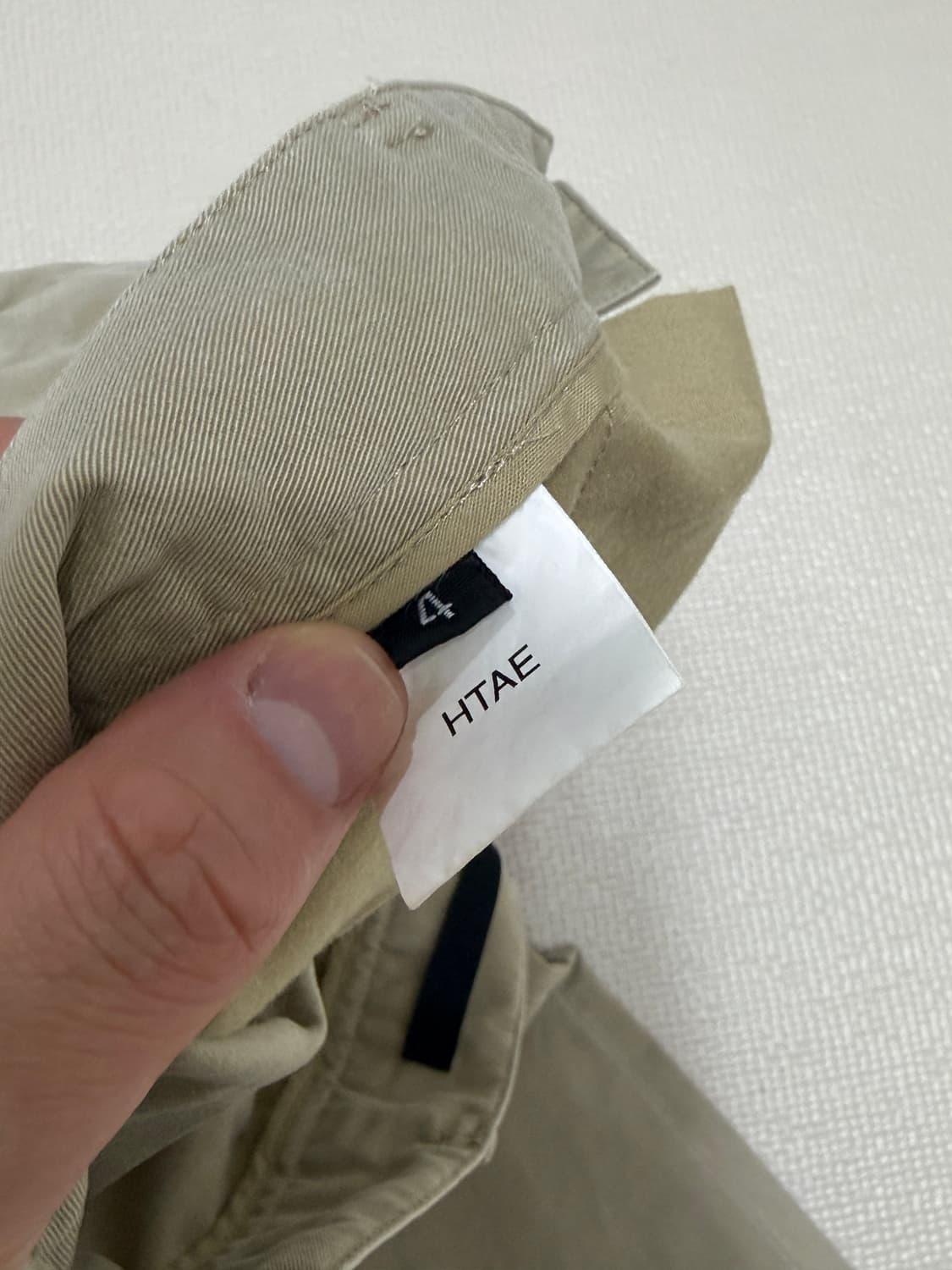 HTAE Mods Trouser Twill Khaki 상품이미지3