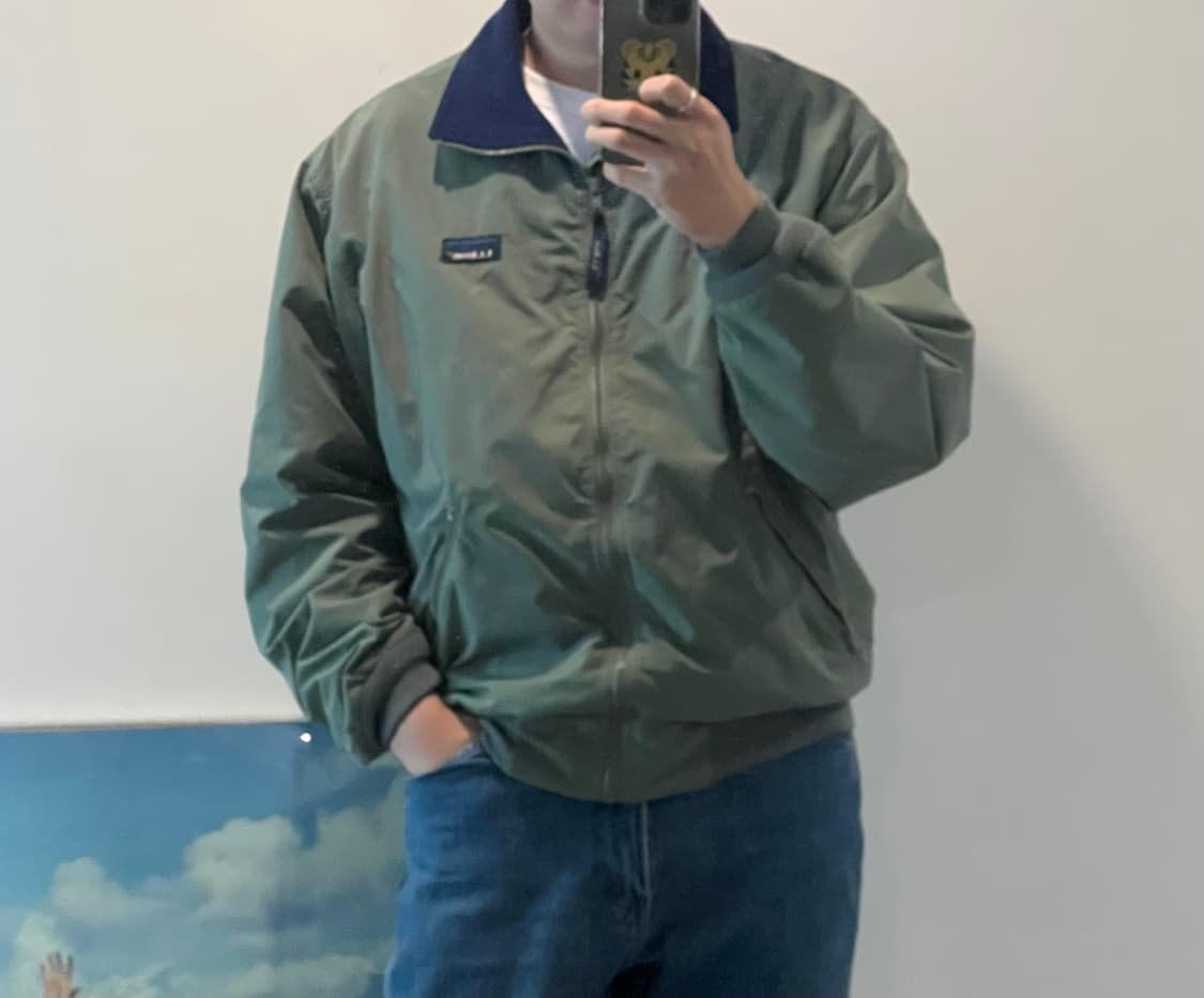 90s 엘엘빈 웜업자켓 L사이즈 판매 합니다 상품이미지6