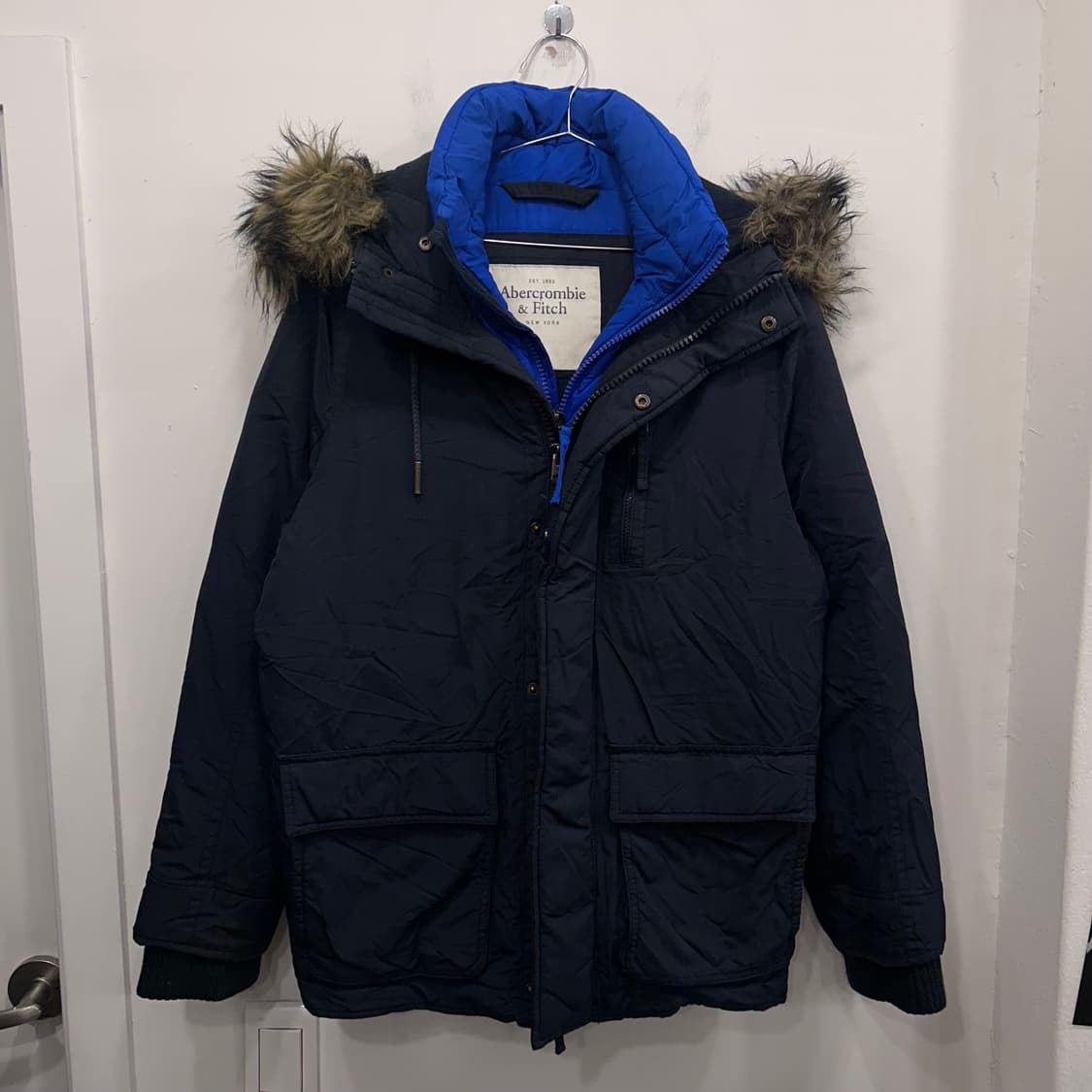 아베크롬비 앤 피치 울프죠 후드 야상 패딩 상품이미지2