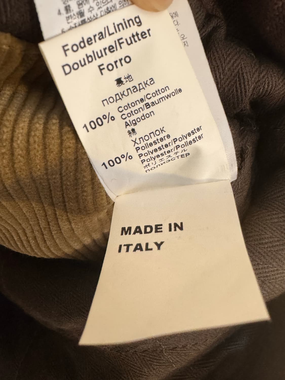 [L]시리즈 히스토릭 리얼레더 코듀로이 자켓 상품이미지7