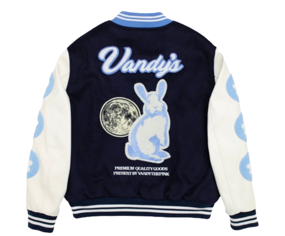 반디 더 핑크 래빗 바시티 자켓 상품이미지2