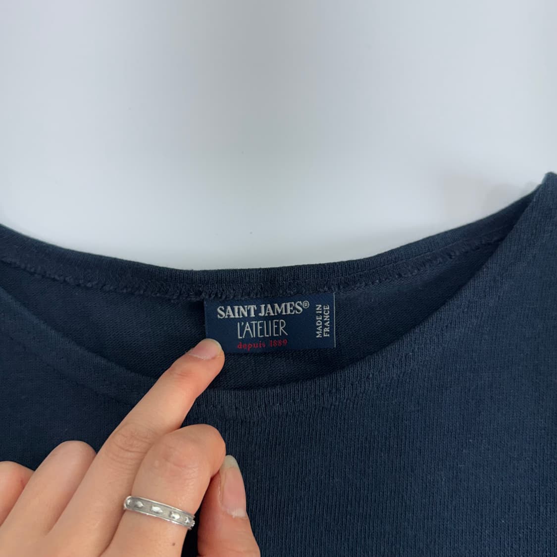 Saint James 세인트 제임스 네이비 롱슬리브 상품이미지5