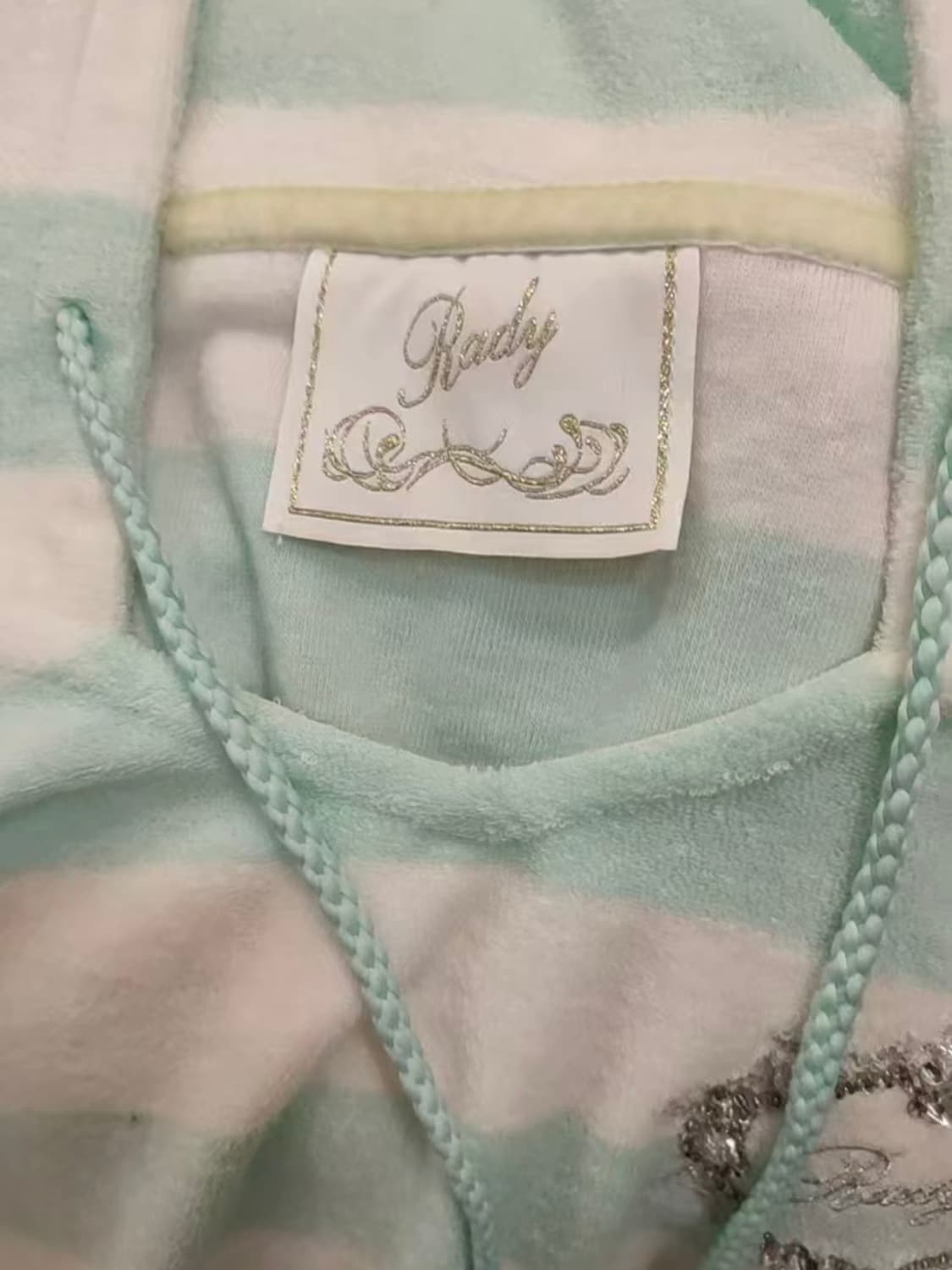 rady 민트 스트라이프 후드 셋업 상품이미지6