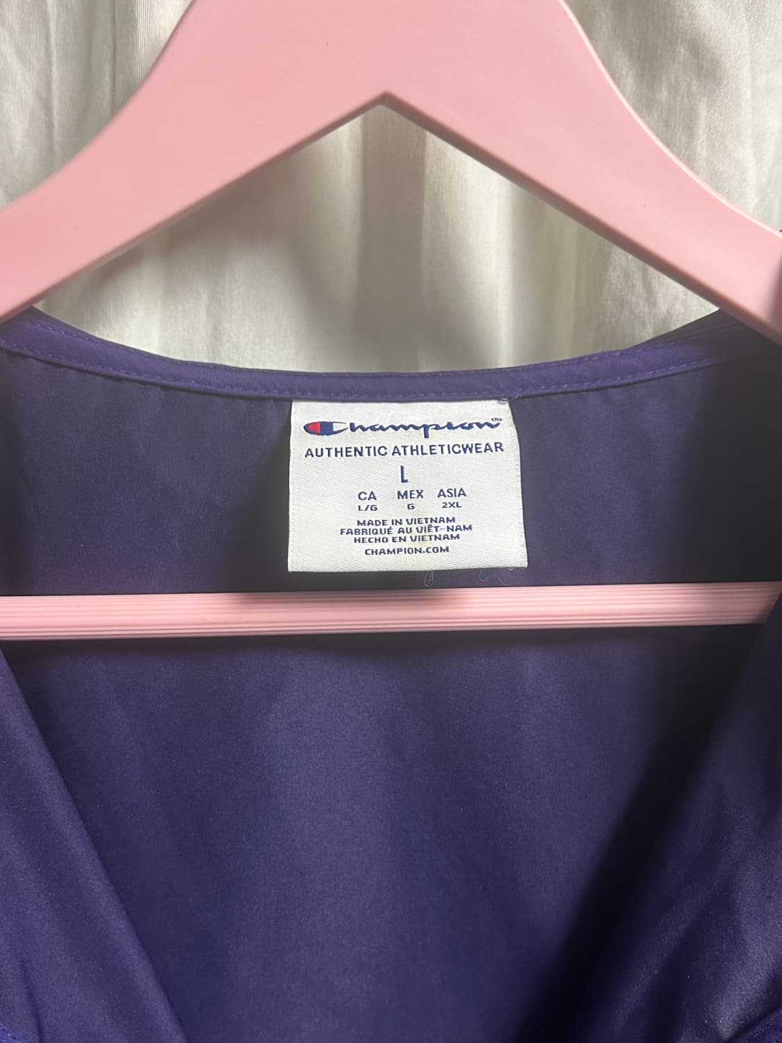 Champion NYU(뉴욕대) 공식 굿즈 챔피온 나일론 아노락  상품이미지4