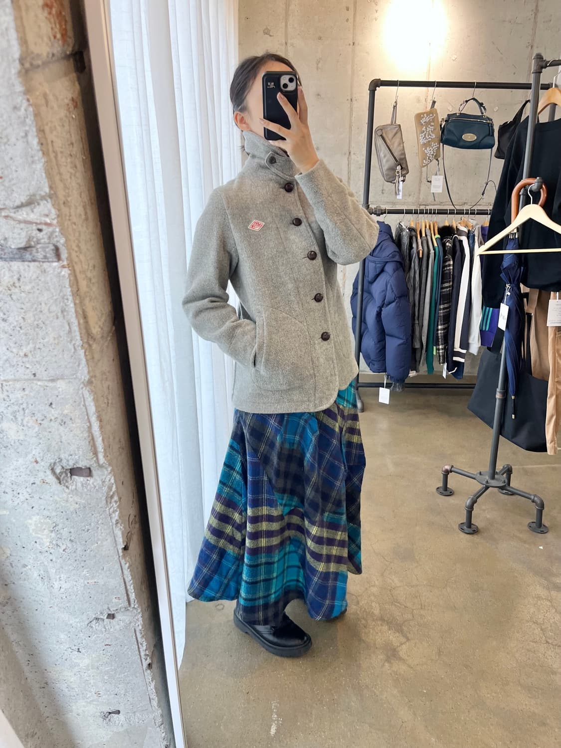 단톤 울 코트 그레이 36 상품이미지8