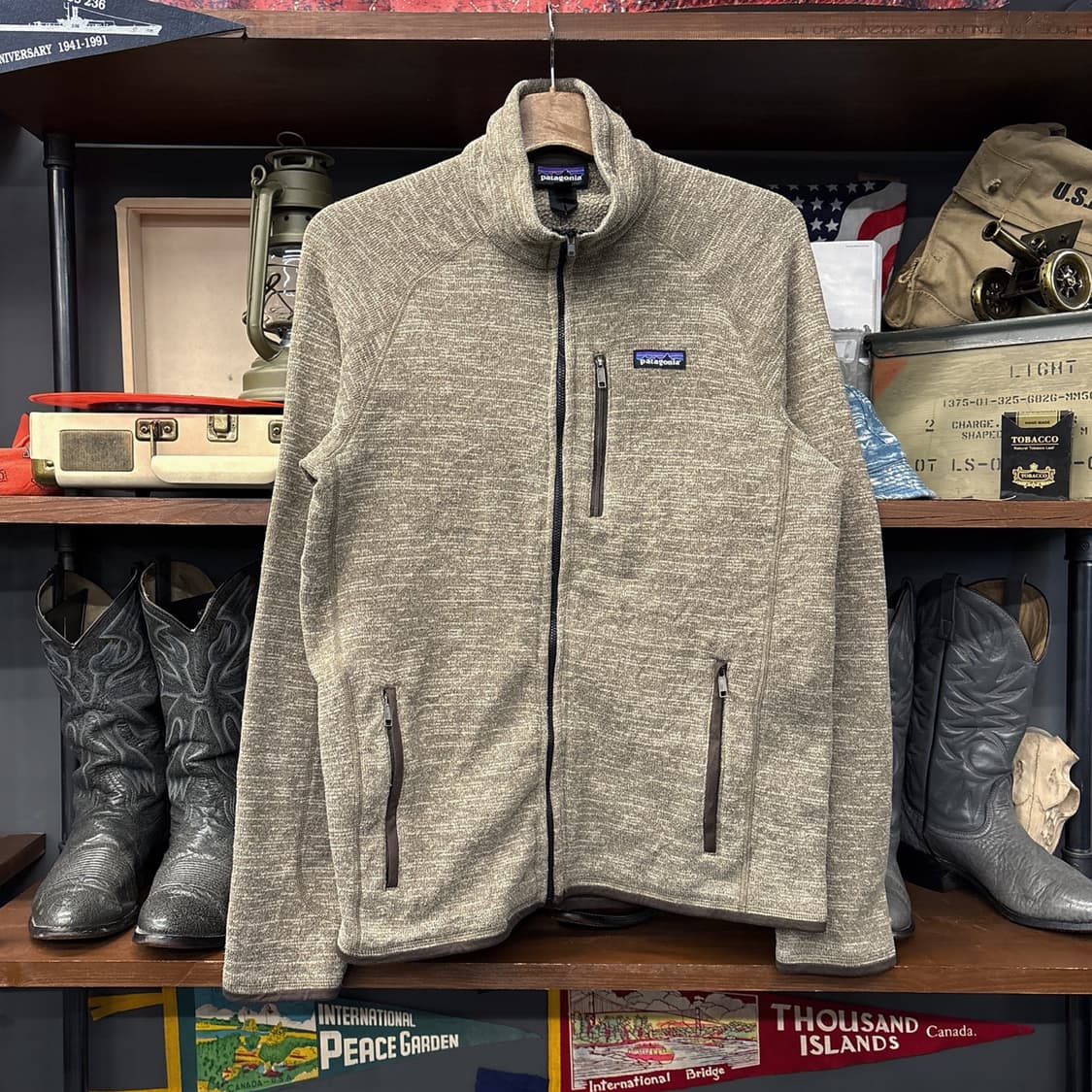 파타고니아 베터 스웨터 플리스 풀집업 자켓 보카시그레이 N884  상품이미지1